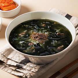 [Jinji]Dangdang seaweed station Hanwoo seaweed soup rice 200g_Dangdang seaweed, gukbap, Hanwoomi station, hearty meal, dinner, children's meal, hot soup dish, Korean woo soup rice_made in Korea 